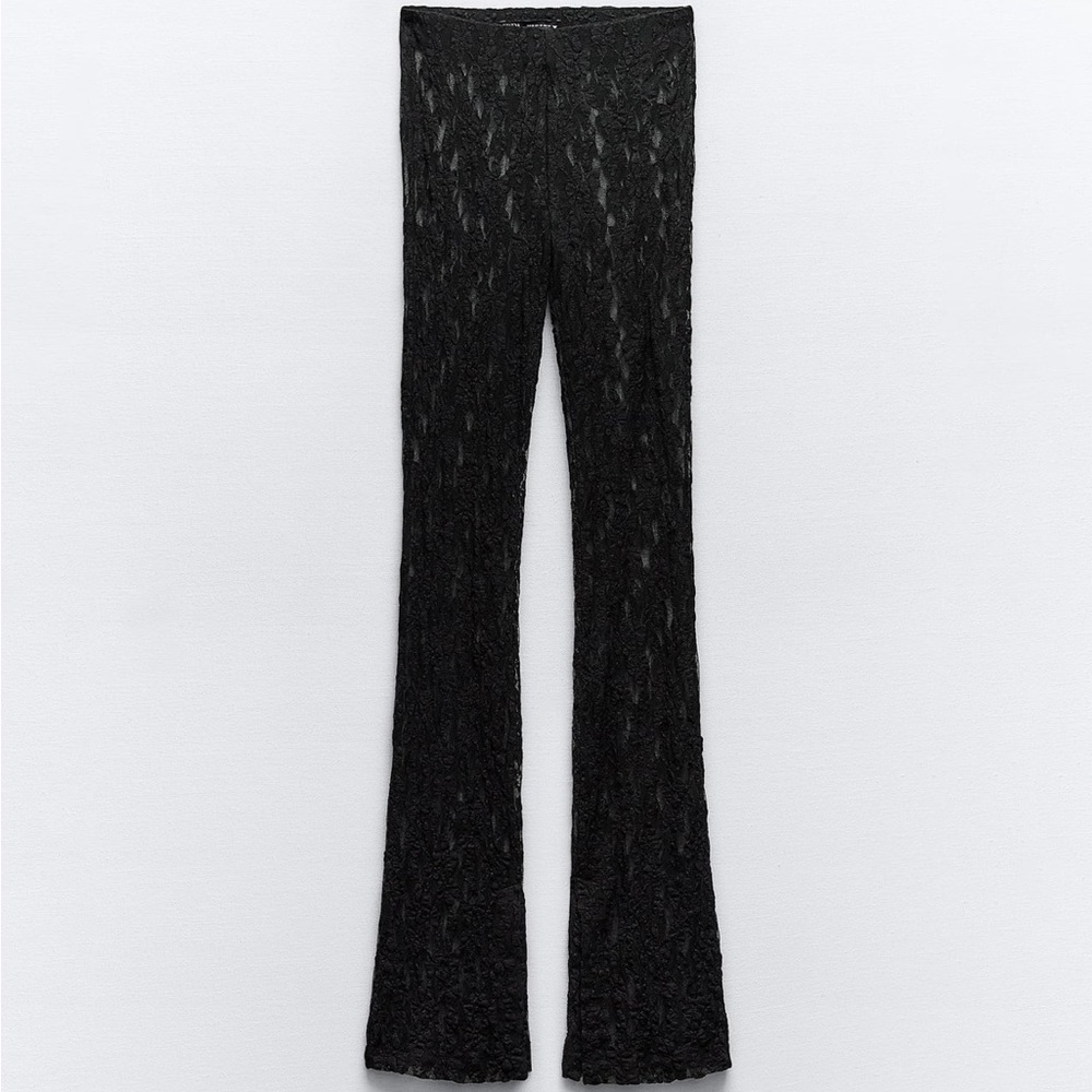 Zara Slit Lace Leggings